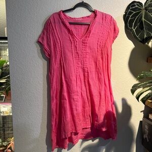 CP shades linen Regina tunic